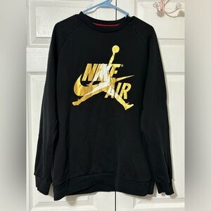 Nike Air Jordan Jumpman Classic Fleece Crew BV6006 112 Size Large EUC